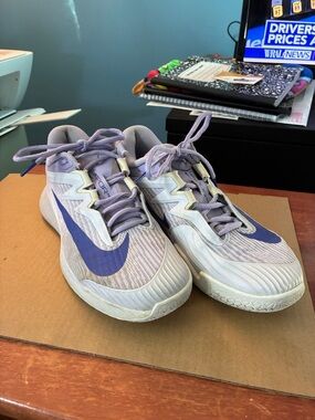 Nike Vapor Pro Lavender and Purple Athletic Shoes